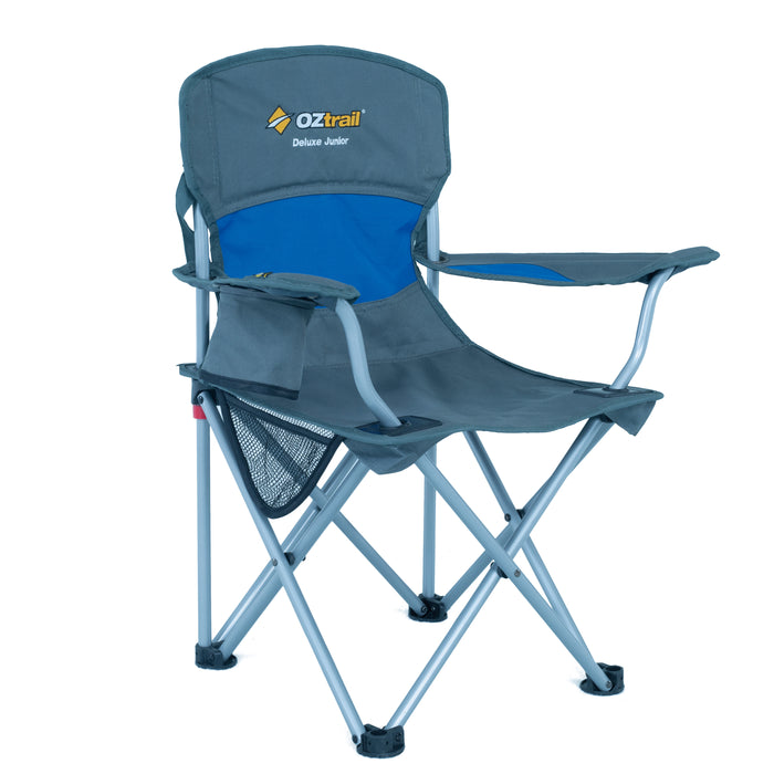 OzTrail Chair Deluxe Junior Blue