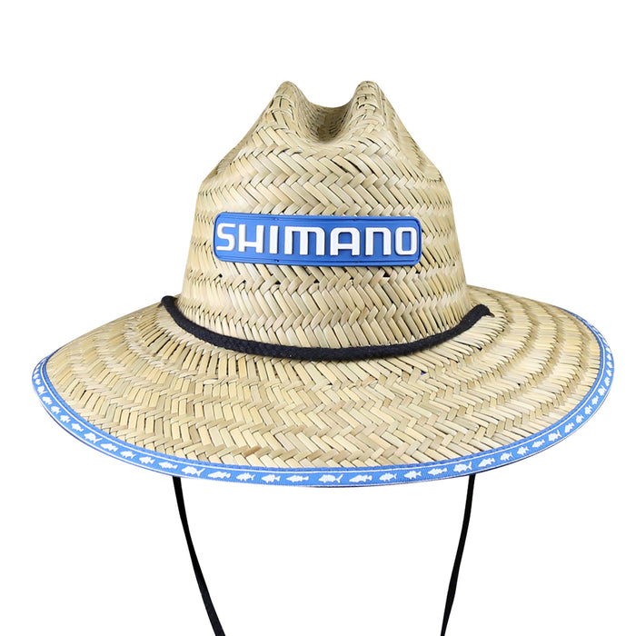 Shimano Kids Blue Straw Hat