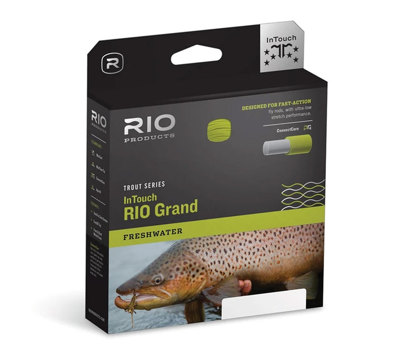 RIO In Touch Grand Green/Grey/Yellow Fly Line
