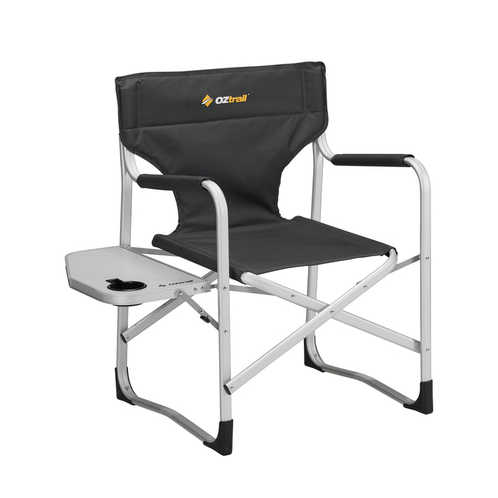 OzTrail Studio Directors Chair with Side Table