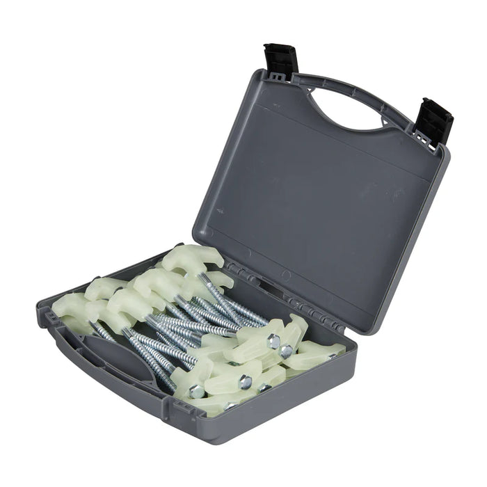 OzTrail Glow In The Dark Screw In Tent Peg Set 25 Piece