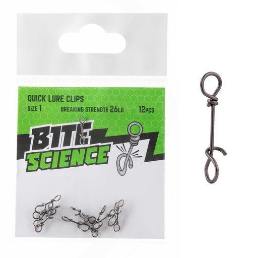 Bite Science Quick Lure Clips — Spot On Fishing Tackle