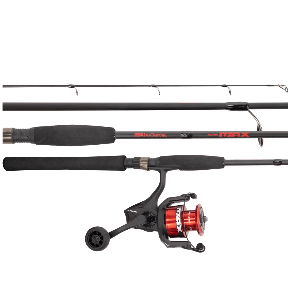 Abu Garcia Black Max Spinning Combo Spot On Fishing Tackle Abu Garcia Black Max Spinning Combo Spot On Fishing Tackle