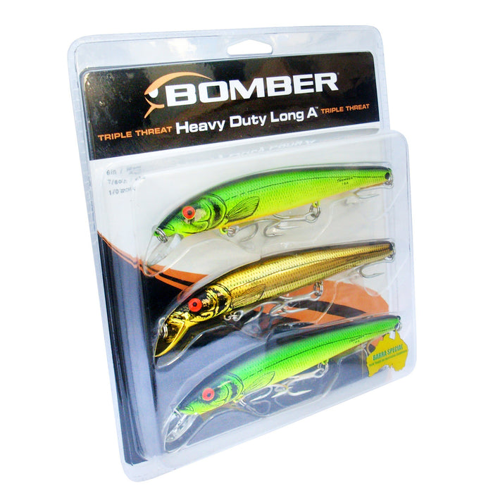 Bomber Pack 10 - 3 x 16ASW Lures