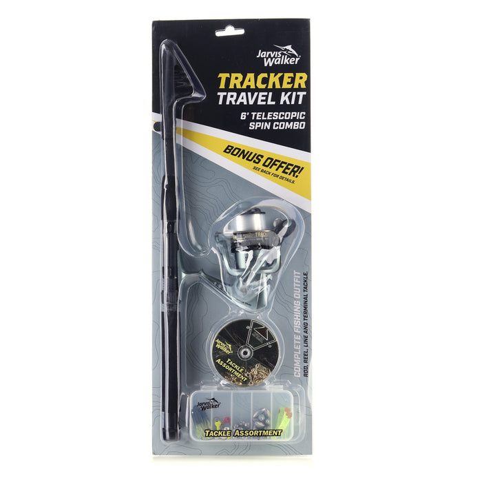 Jarvis Walker Tracker II Combo With Tackle Kit