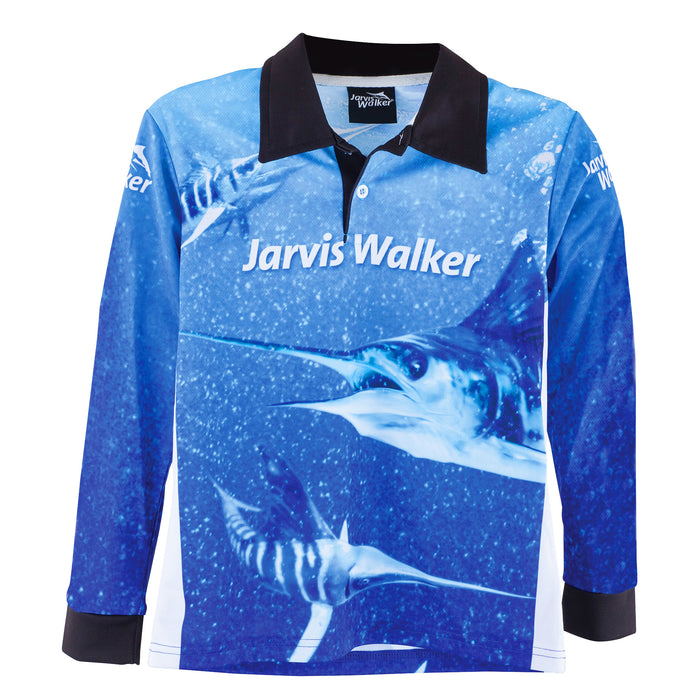 Jarvis Walker Long Sleeve Kids Marlin Fishing Shirts