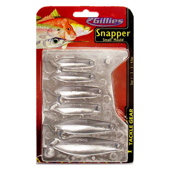 Gillies Snapper Sinker Mould Small