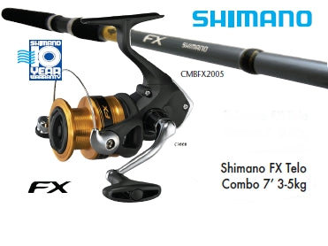 Shimano Fx Combo Telescopic With Fx4000FCL Reel — Spot On Fishing
