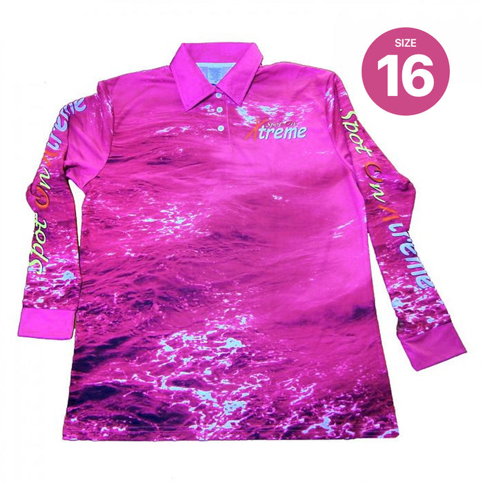 Fishing Shirt Long Sleeve Ladies - Spot On Design