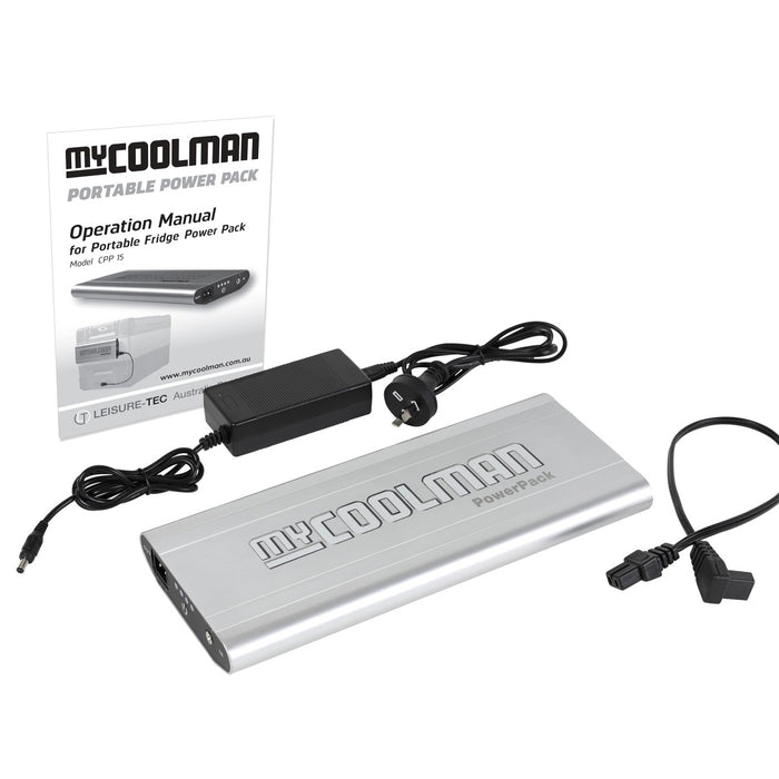 My Coolman 15Ah LiFeP04 Magnetic Powerpack with Charger and Cable