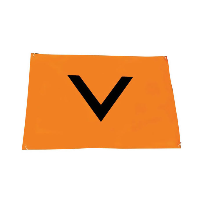 Safety Distress Signal V Sheet Orange 6' x 4'